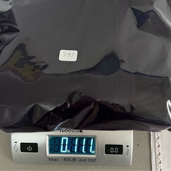 SALE!! Hannah Purple Bell Sleeve Blouse 1X Relaxed Fit Velvet Floral Neckline - Picture 11 of 11